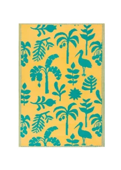 furn. Yellow Marula Outdoor 100% Recycled Rug (120 x 180cm)