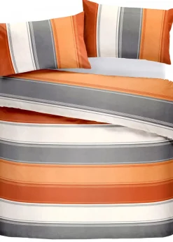 Fusion Betley Orange Duvet Cover Set