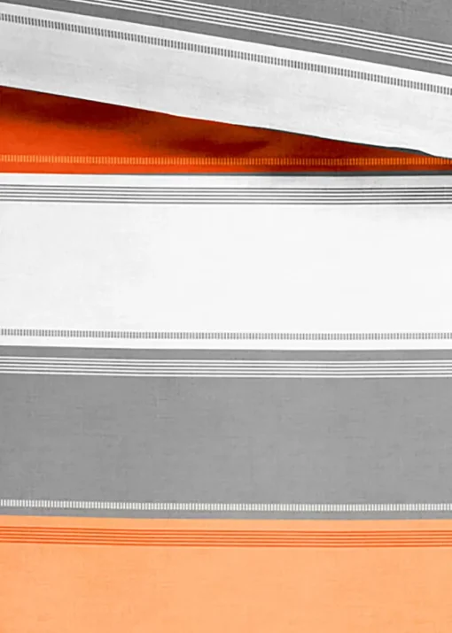 Fusion Betley Orange Duvet Cover Set