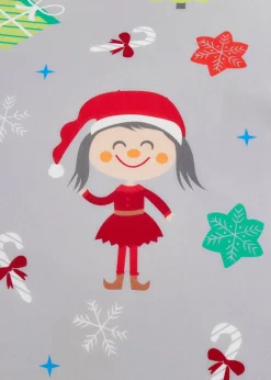 Fusion Christmas Elf & Santa Duvet Cover