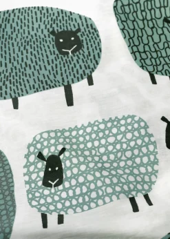 Fusion Dotty Sheep Blue Duvet Cover Set