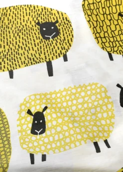Fusion Dotty Sheep Yellow Duvet Cover Set