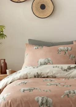 Fusion Ella the Elephant Natural Duvet Cover Set