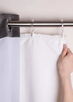 Fusion Eyelet Lining White Eyelet Thermal Blackout Curtain Lining