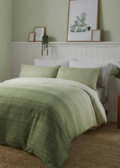 Fusion Fairhaven Green Duvet Cover Set