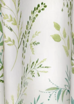 Fusion Fernworthy Green Eyelet Curtains