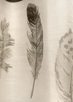 Fusion Idaho Grey Eyelet Curtains