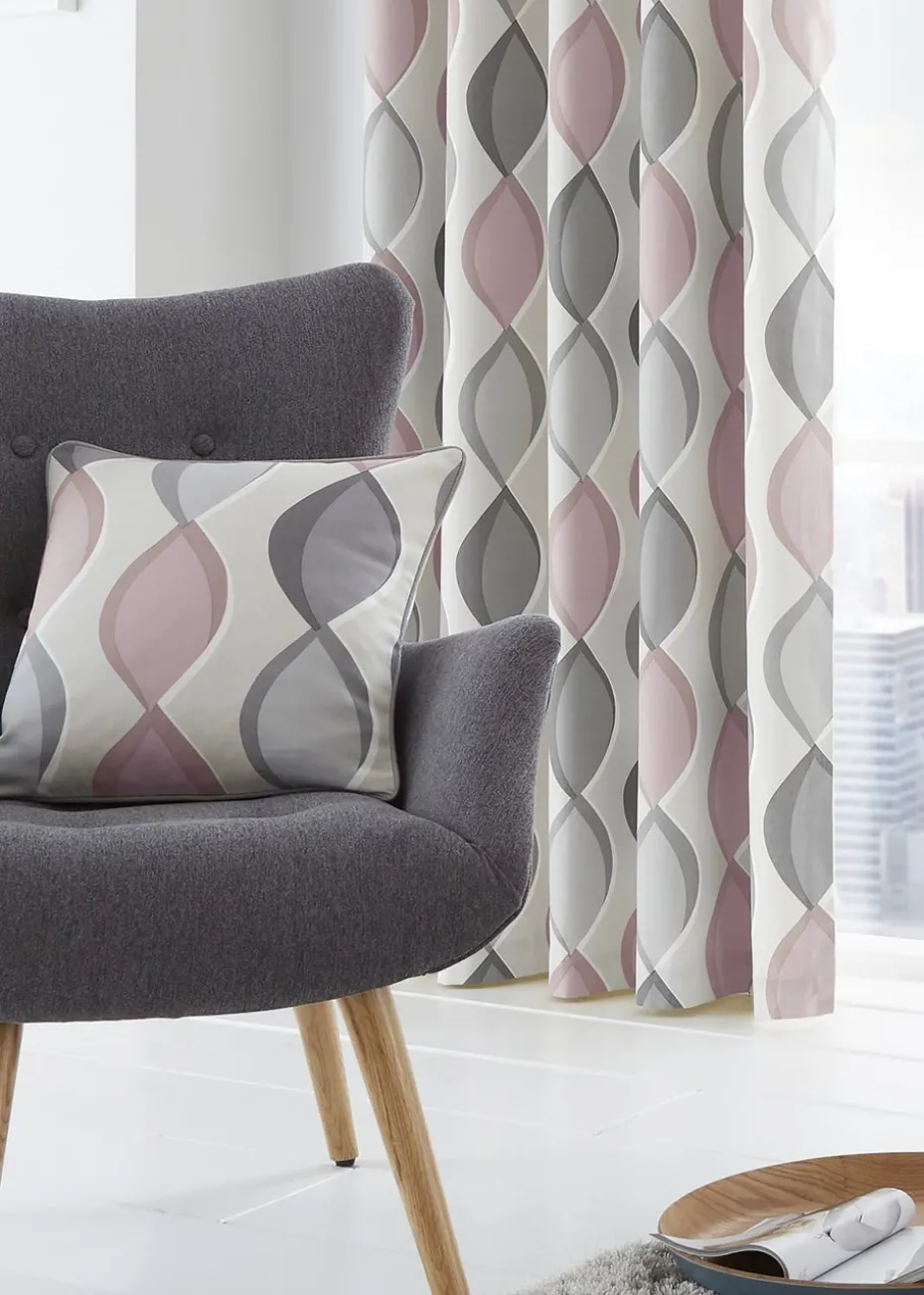 Fusion Lennox Pink Filled Cushion (43cm x 43cm)