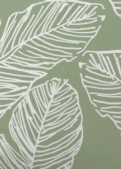 Fusion Matteo Green Eyelet Curtains