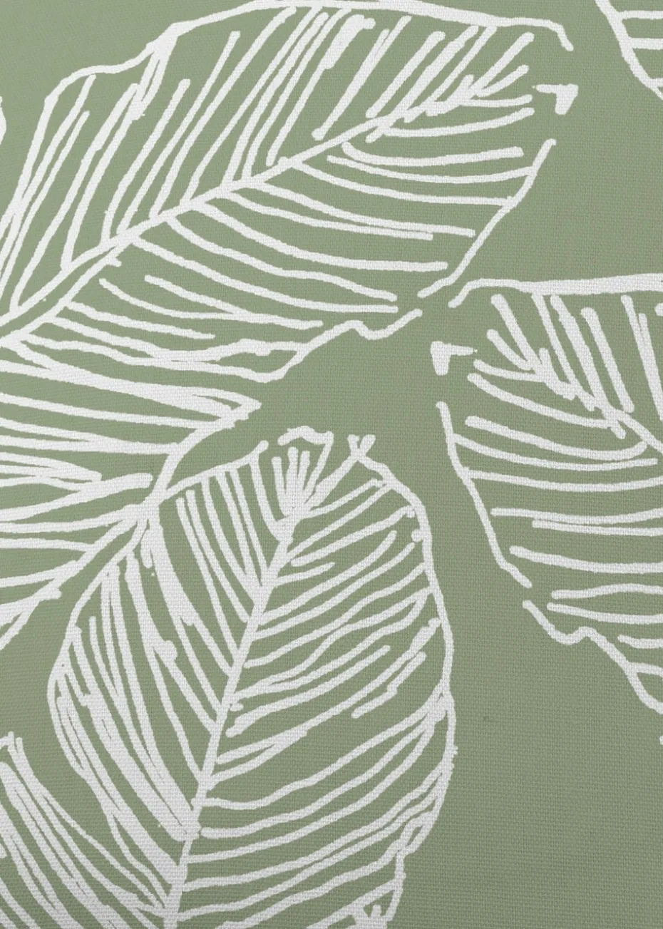 Fusion Matteo Green Filled Cushion (43cm x 43cm)