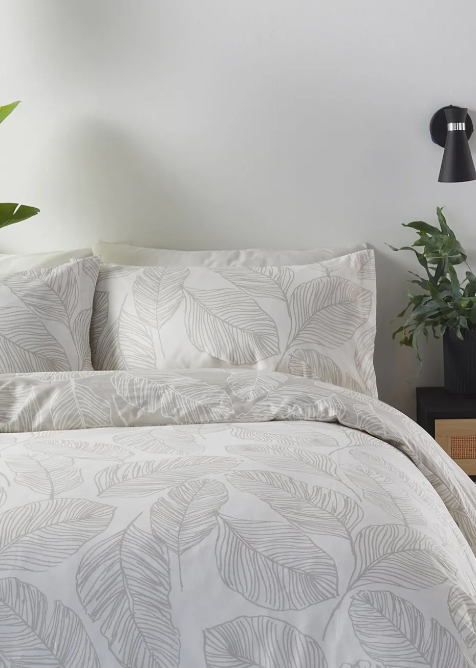 Fusion Matteo Natural Duvet Cover Set