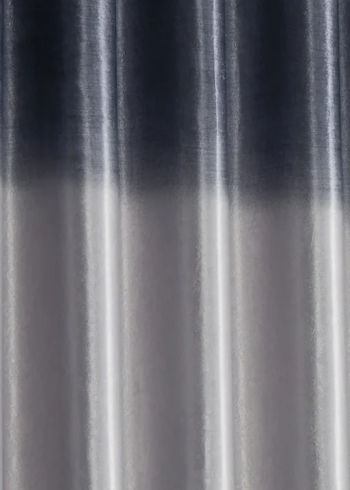 Fusion Ombre Strata Grey Eyelet Curtains