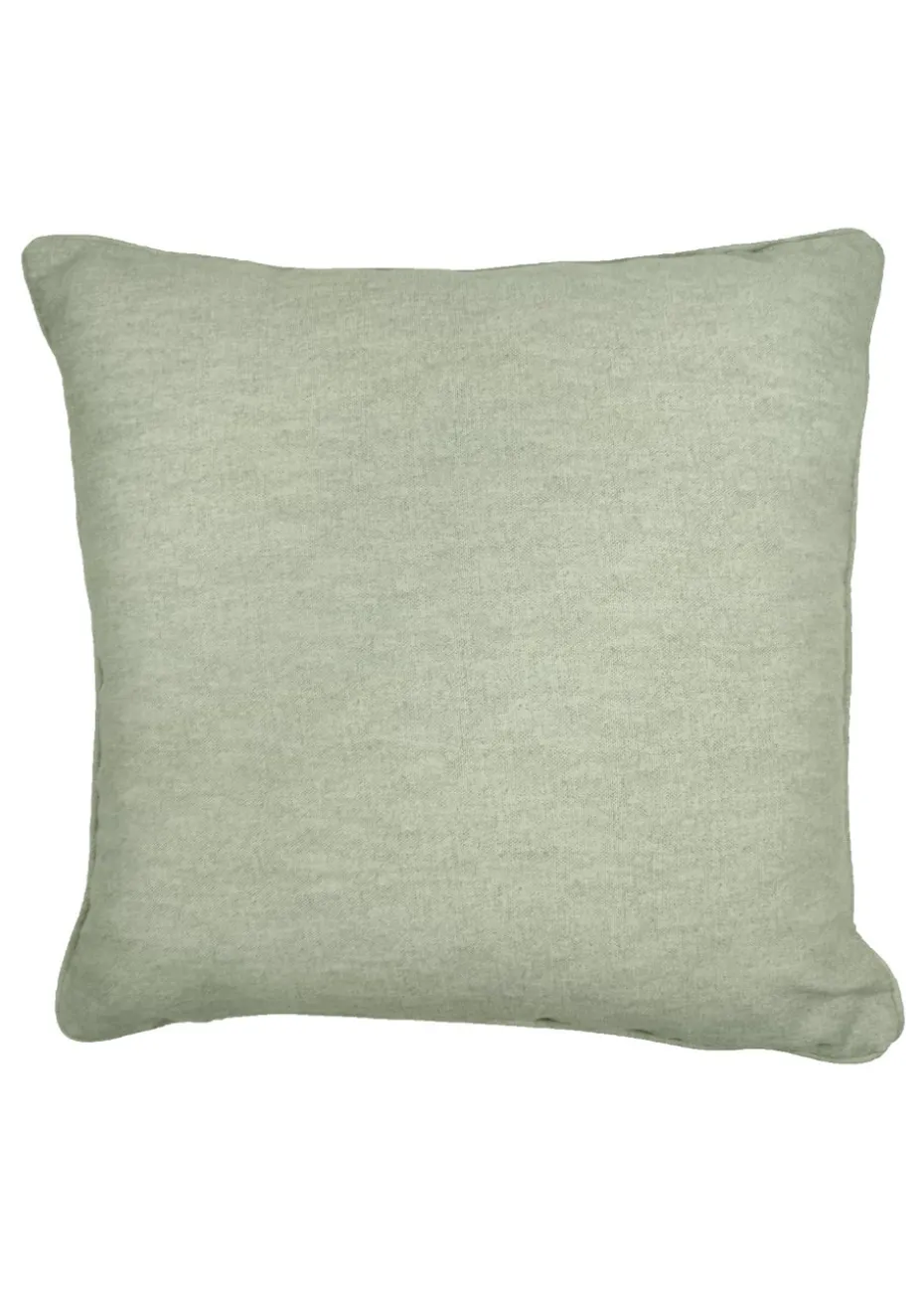 Fusion Sorbonne Green Filled Cushion