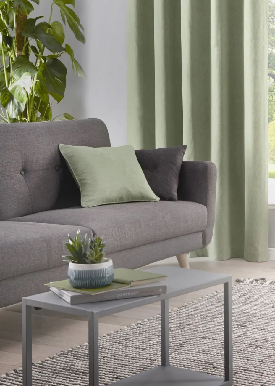 Fusion Sorbonne Green Filled Cushion