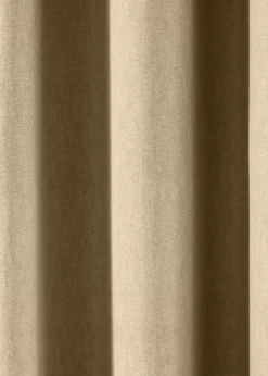 Fusion Sorbonne Natural Eyelet Curtains