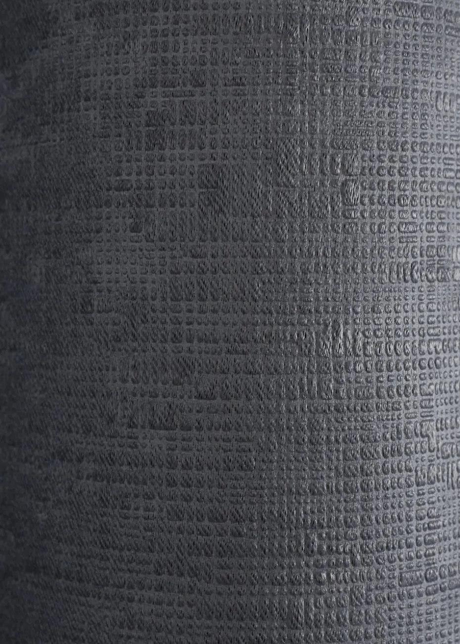 Fusion Strata Dimout Grey Eyelet Curtains