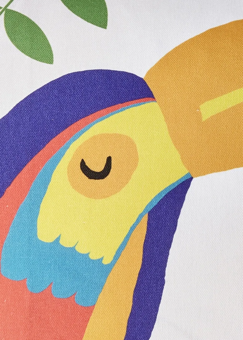 Fusion Tropical Flamingo Pink Duvet Cover Set