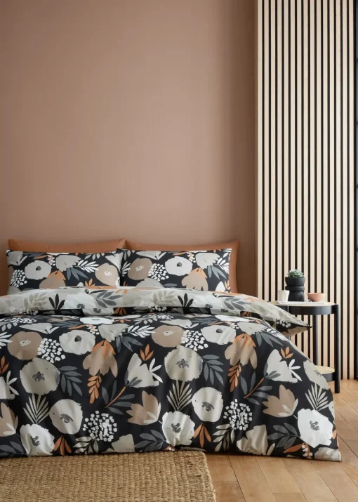Fusion Yasmin Black Duvet Cover Set