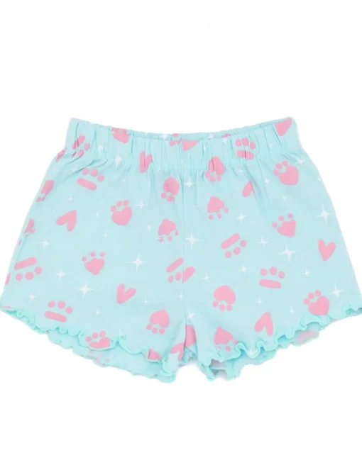 Gabbys Dollhouse Kids Blue Shortie Pyjamas (2-6 Years)