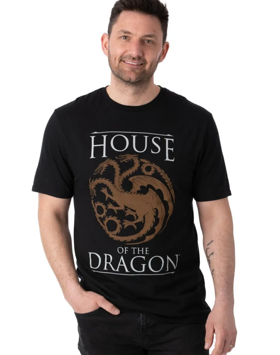 Game of Thrones Mens Black Logo T-Shirt