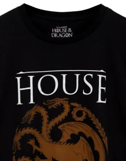 Game of Thrones Mens Black Logo T-Shirt