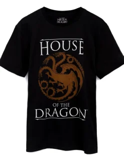 Game of Thrones Mens Black Logo T-Shirt