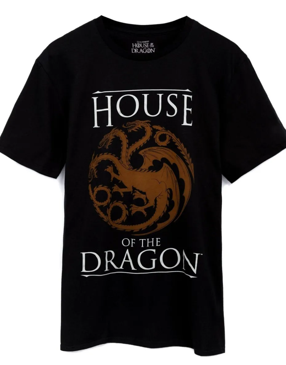 Game of Thrones Mens Black Logo T-Shirt