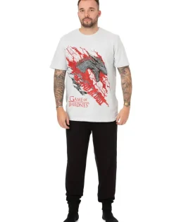 Game of Thrones White Dragon Graphic Pyjama Set