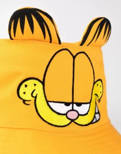 Garfield Orange Reversible Face & Lasagne Bucket Hat