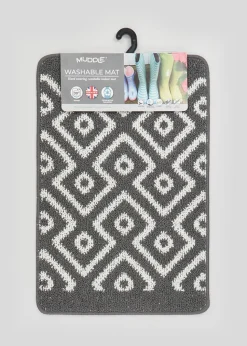 Geometric Muddle Mat (75cm x 50cm)