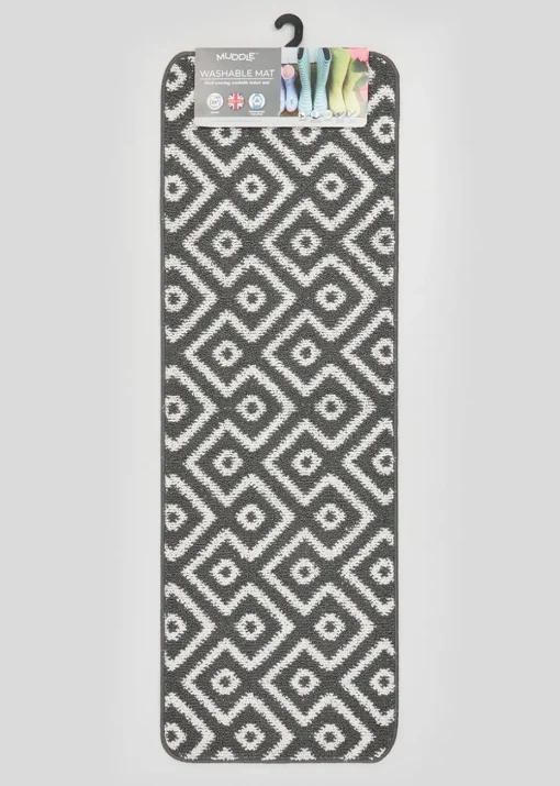 Geometric Muddle Mat (75cm x 50cm)