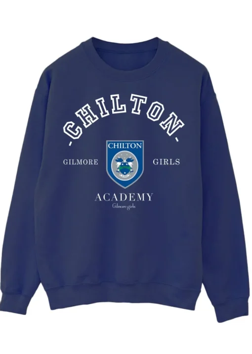 Gilmore Girls Chilton Collegiate Navy Sweatshirt