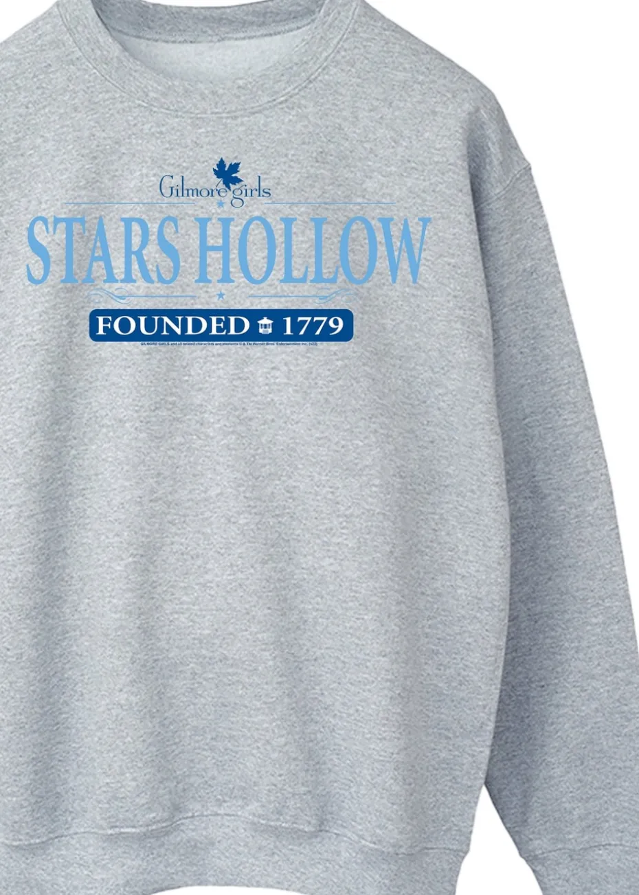 Gilmore Girls Stars Hollow Heather Grey Sweatshirt