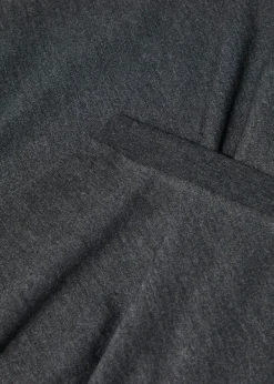 Girls 2 Pack Grey Jersey School Skirts (4-13yrs)