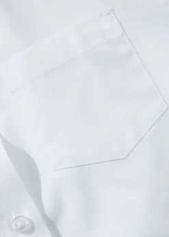 Girls 2 Pack White Regular Fit Short Sleeve School Blouses (4-16yrs)