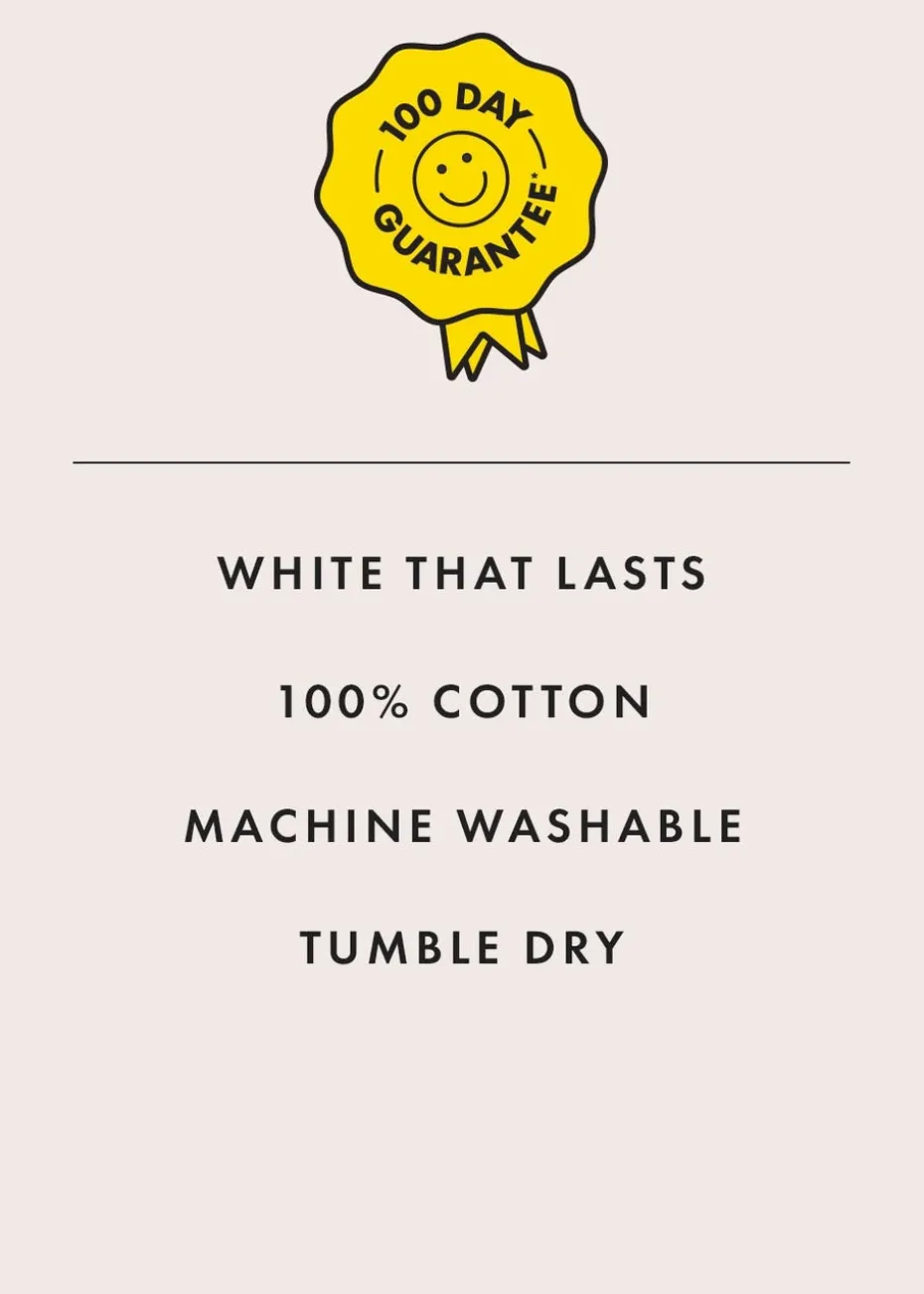 Girls 2 Pack White Scallop Collar School Polo Shirts (3-13yrs)