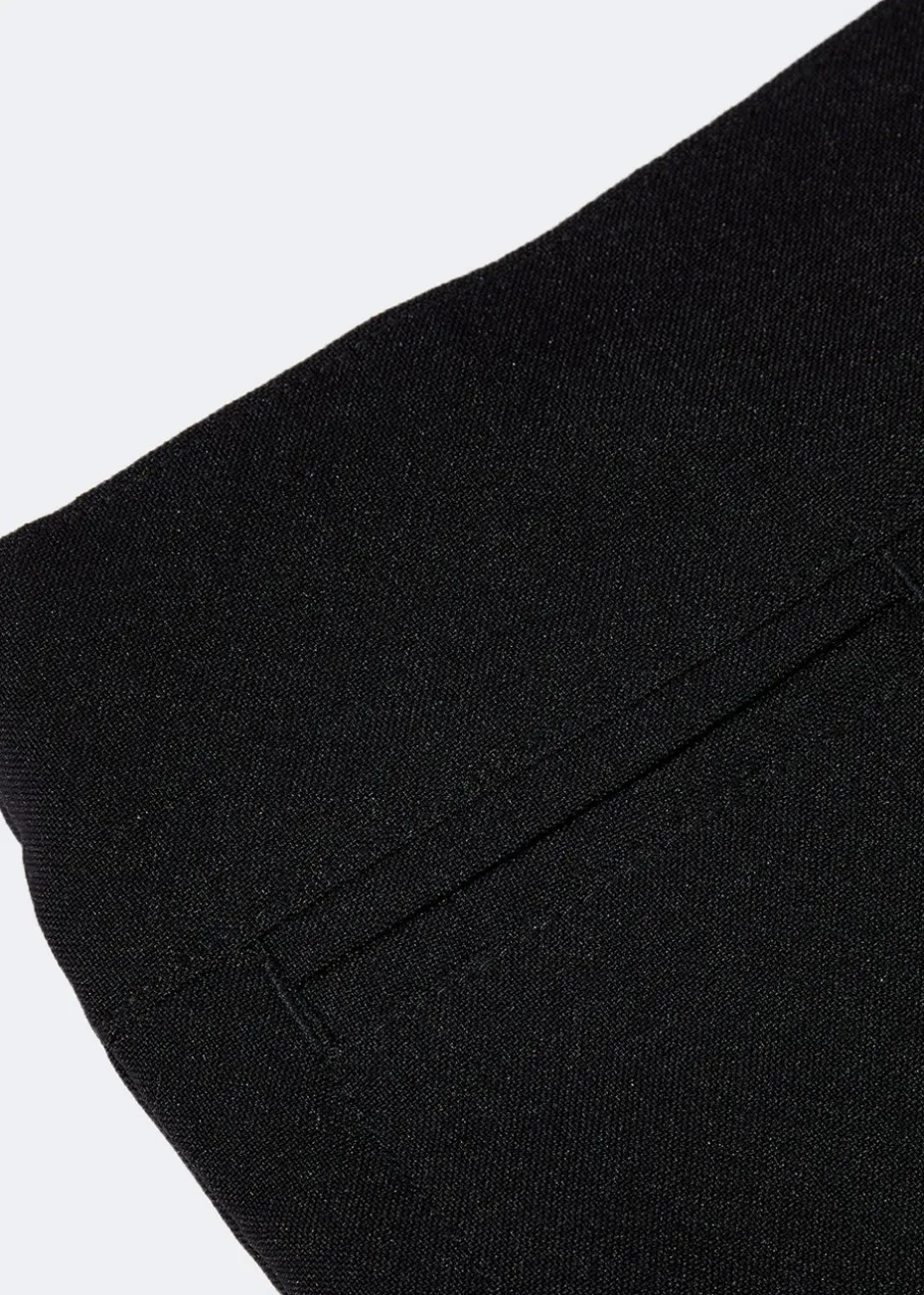 Girls Black Bootcut School Trousers (3-13yrs)