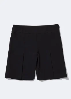 Girls Black School Culottes (6-13yrs)