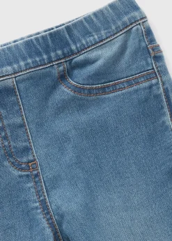 Girls Blue Lightwash Flare Jegging (7-15yrs)