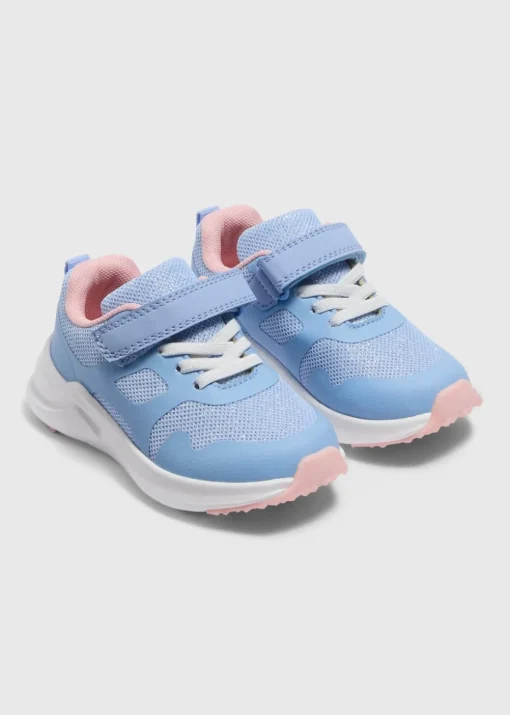Girls Blue Sports Trainers (Younger 4-12)