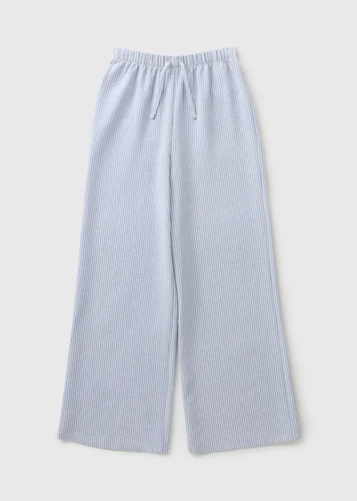 Girls Blue Stripe Trousers (7-15yrs)