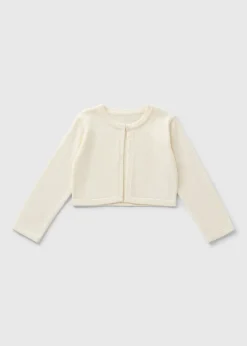 Girls Cream Cardigan (1-7yrs)