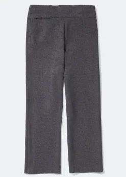 Girls Grey Bootcut School Trousers (3-13yrs)