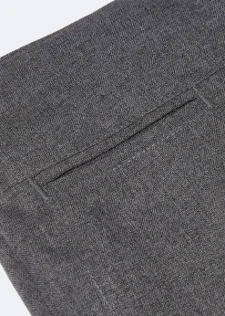 Girls Grey Bootcut School Trousers (3-13yrs)