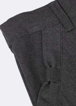 Girls Grey Slim Fit School Trousers (3-13yrs)