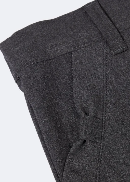 Girls Grey Slim Fit School Trousers (3-13yrs)