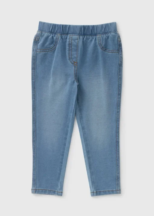 Girls Light Blue Jeggings (1-7yrs)