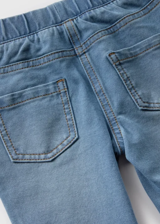 Girls Light Blue Jeggings (1-7yrs)