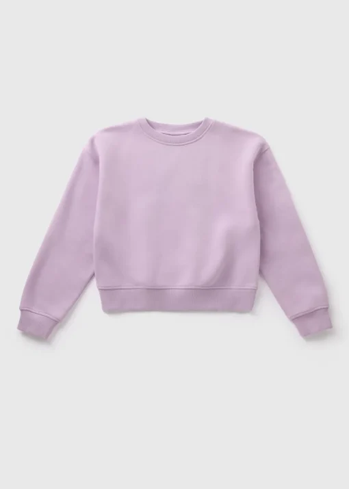 Girls Lilac Los Angeles Sweatshirt (7-15yrs)