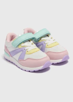 Girls Multicolour Retro Trainers (Younger 4-12)